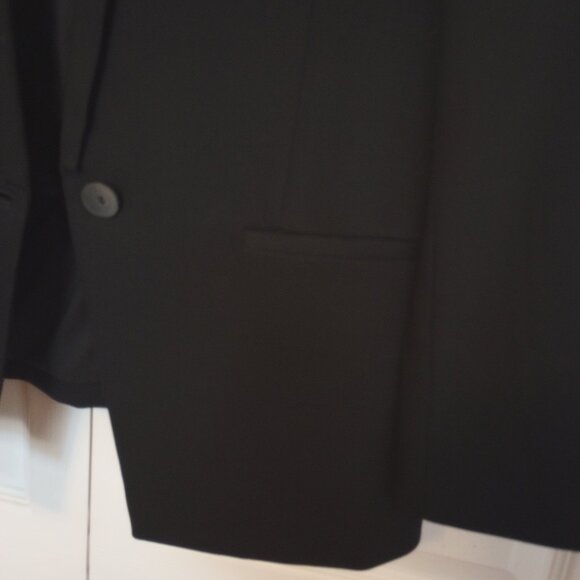 Designer Helmut Lang Black Wool Blazer sz 4 - Picture 6 of 13